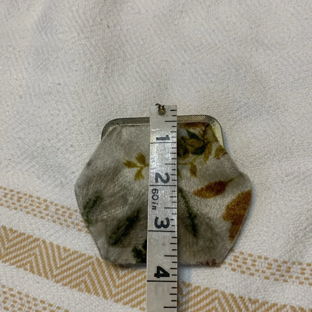 Handmade Floral Velvet Coin Purses